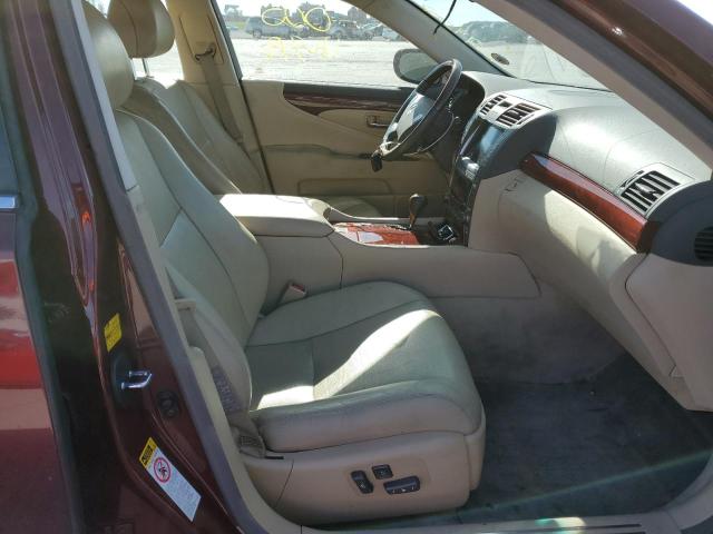 Photo 5 from auction – 2008 LEXUS LS 460 with VIN JTHBL46F985052372