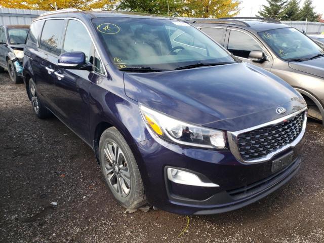 KIA SEDONA EX 2019 with VIN KNDMC5C12K6456091 - Photo from auction