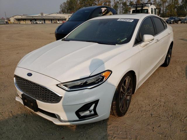Photo 2 from auction – 2019 FORD FUSION TIT with VIN 3FA6P0D94KR143427