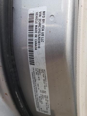 Photo 10 from auction – 2020 CHRYSLER PACIFICA T with VIN 2C4RC1FG7LR238110