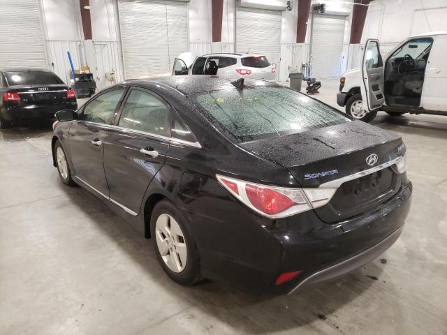 Photo 3 from auction – 2011 HYUNDAI SONATA HYB with VIN KMHEC4A49BA008161