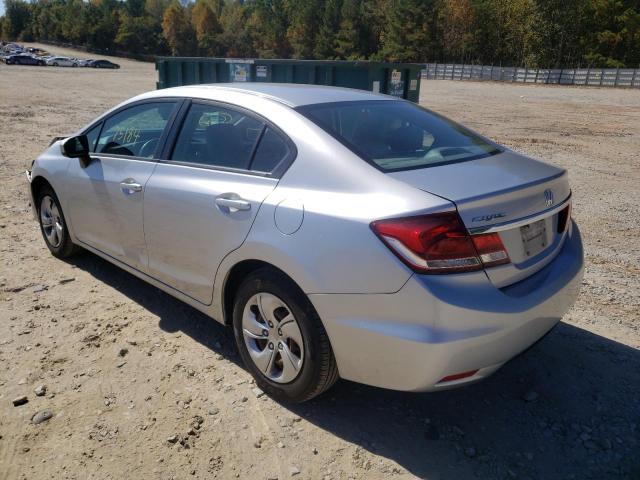 Photo 3 from auction – 2014 HONDA CIVIC LX with VIN 2HGFB2F5XEH525509