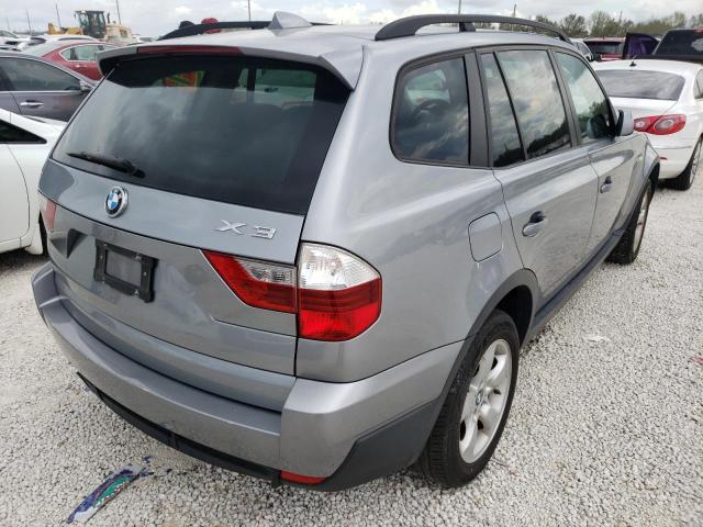 Photo 4 from auction – 2008 BMW X3 3.0SI with VIN WBXPC93438WJ09380