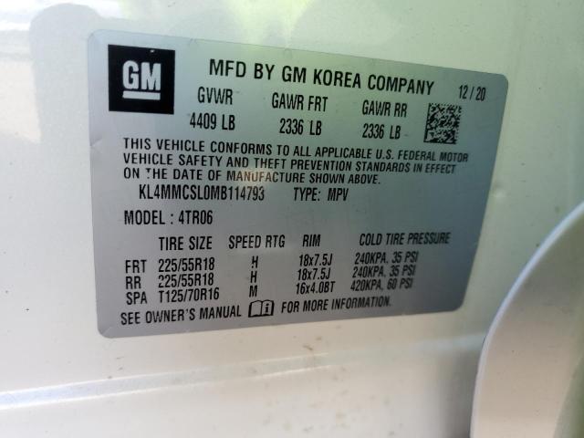 Photo 10 from auction – 2021 BUICK ENCORE GX with VIN KL4MMCSL0MB114793