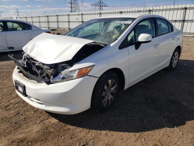 Photo 2 from auction – 2012 HONDA CIVIC LX with VIN 19XFB2F55CE059432