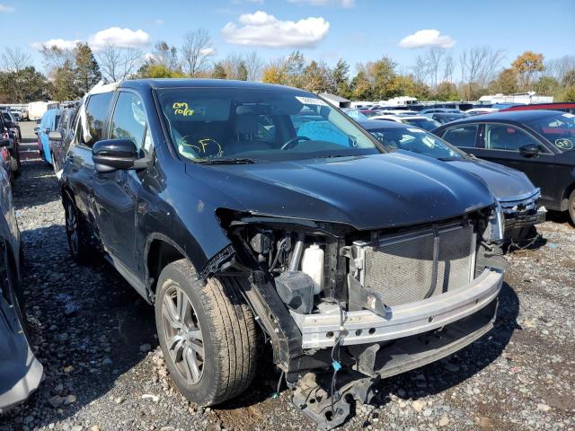 HONDA PILOT EXL 2016 with VIN 5FNYF5H55GB039399 - Photo from auction