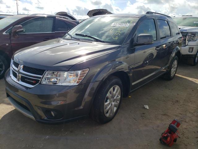 Photo 2 from auction – 2019 DODGE JOURNEY SE with VIN 3C4PDCBG5KT861081
