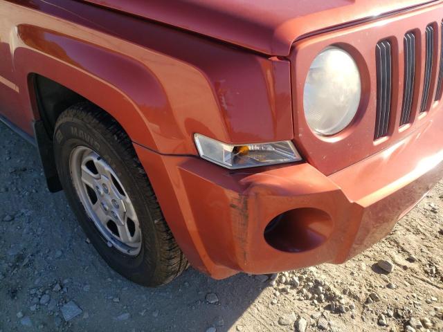 Photo 9 from auction – 2008 JEEP PATRIOT SP with VIN 1J8FT28W38D796522