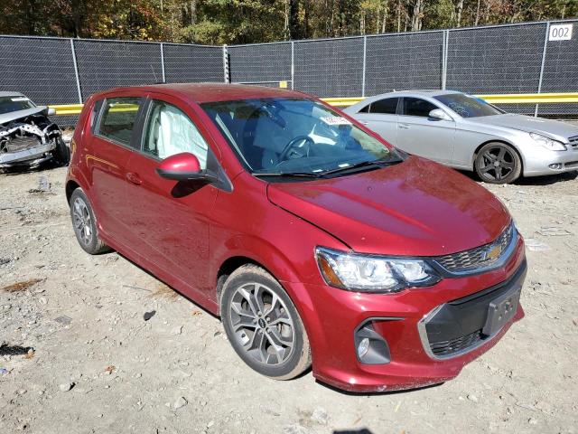 Photo 1 from auction – 2018 CHEVROLET SONIC LT with VIN 1G1JD6SGXJ4104441