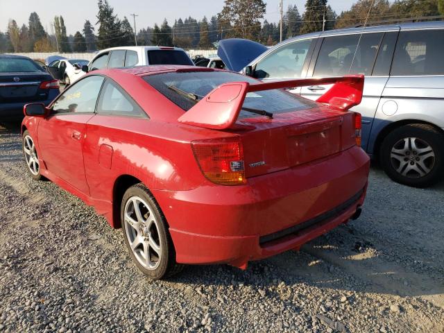 Photo 3 from auction – 2002 TOYOTA CELICA GT with VIN JTDDR32T520123263