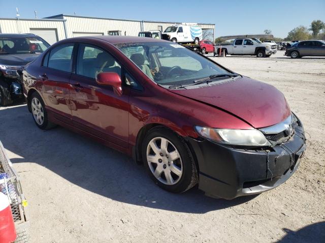 Photo 1 from auction – 2011 HONDA CIVIC LX with VIN 19XFA1F5XBE027670