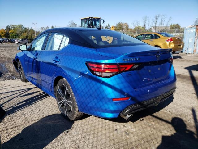 Photo 3 from auction – 2021 NISSAN SENTRA SR with VIN 3N1AB8DV3MY252570