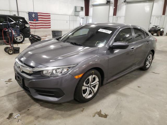 Photo 2 from auction – 2017 HONDA CIVIC LX with VIN 19XFC2F57HE008552