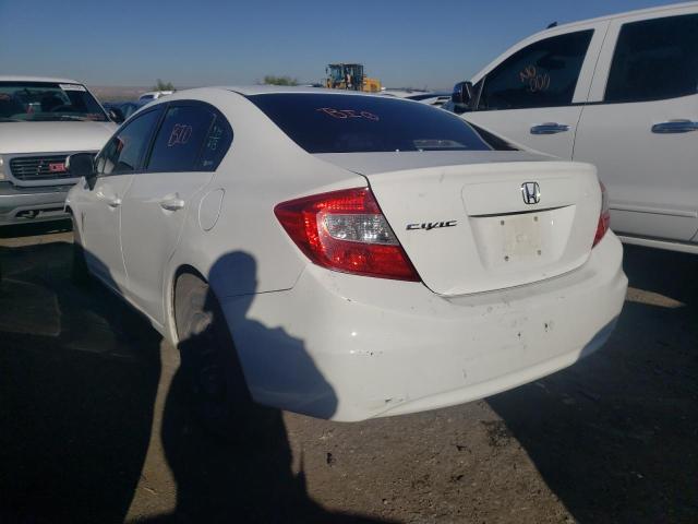 Photo 3 from auction – 2012 HONDA CIVIC LX with VIN 2HGFB2F50CH564185