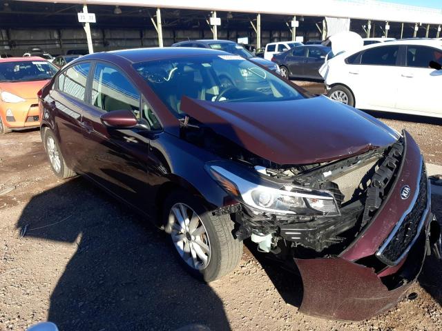 KIA FORTE LX 2017 with VIN 3KPFL4A71HE074583 - Photo from auction