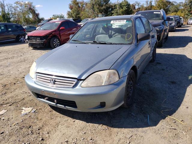 Photo 2 from auction – 2000 HONDA CIVIC with VIN 1HGEJ6672YL000779