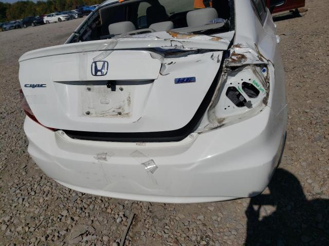 Photo 9 from auction – 2012 HONDA CIVIC HF with VIN 2HGFB2F68CH545330