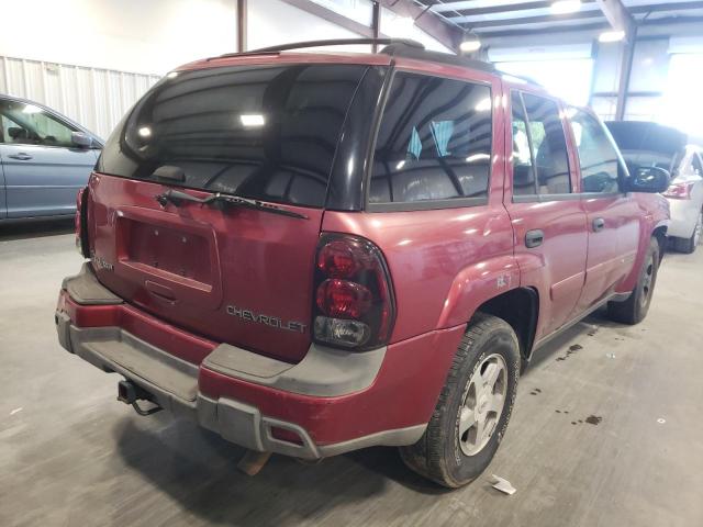 Photo 4 from auction – 2003 CHEVROLET TRAILBLAZE with VIN 1GNDS13S732348179