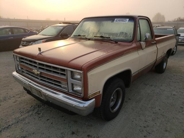 Photo 2 from auction – 1986 CHEVROLET C10 with VIN 2GCEC14H3G1223974