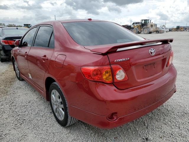 Photo 3 from auction – 2010 TOYOTA COROLLA BA with VIN 1NXBU4EE7AZ222940