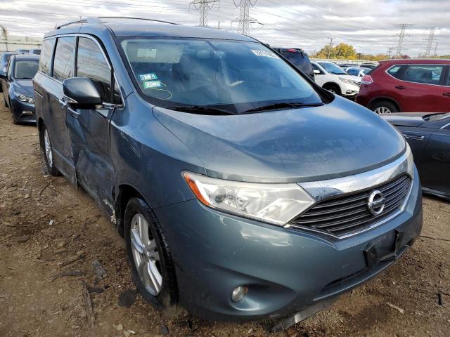 NISSAN QUEST S 2012 with VIN JN8AE2KP4C9051596 - Photo from auction
