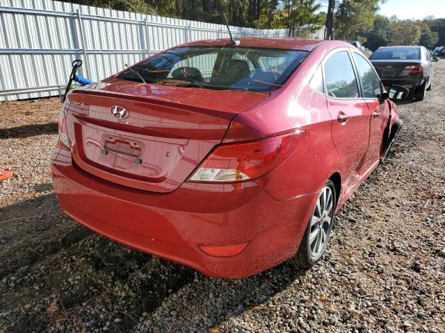 Photo 4 from auction – 2017 HYUNDAI ACCENT SE with VIN KMHCT4AE3HU249866
