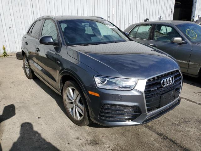 AUDI Q3 PREMIUM 2018 with VIN WA1ECCFS6JR001796 - Photo from auction