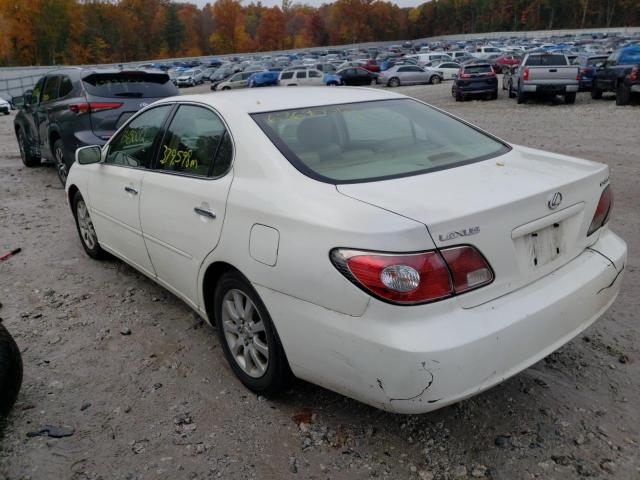 Photo 3 from auction – 2004 LEXUS ES 330 with VIN JTHBA30G745018037
