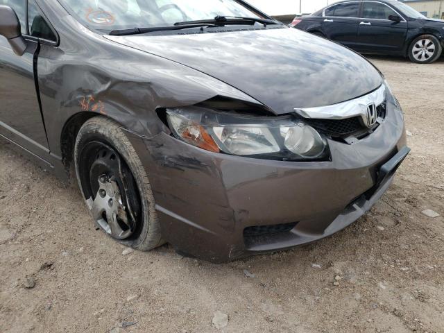 Photo 9 from auction – 2011 HONDA CIVIC LX with VIN 19XFA1F54BE033917