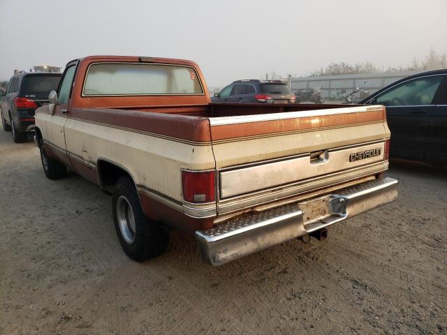 Photo 3 from auction – 1986 CHEVROLET C10 with VIN 2GCEC14H3G1223974