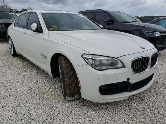 BMW 750 LI 2014 with VIN WBAYE8C57ED134396 - Photo from auction
