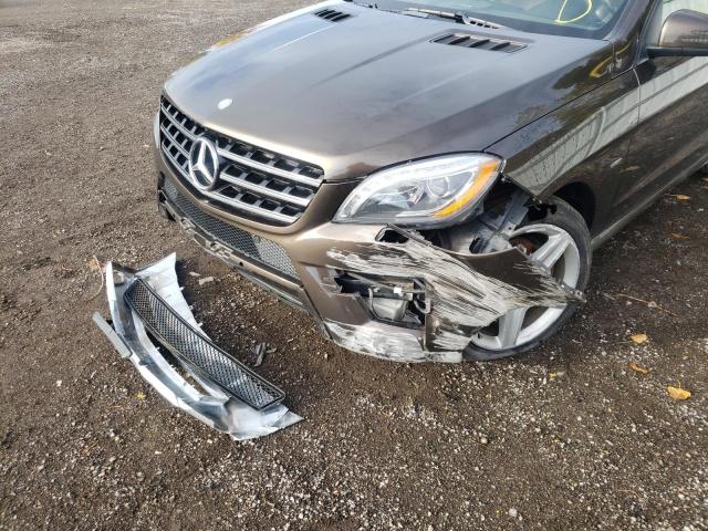 Photo 9 from auction – 2012 MERCEDES-BENZ ML 350 BLU with VIN 4JGDA2EB3CA043813