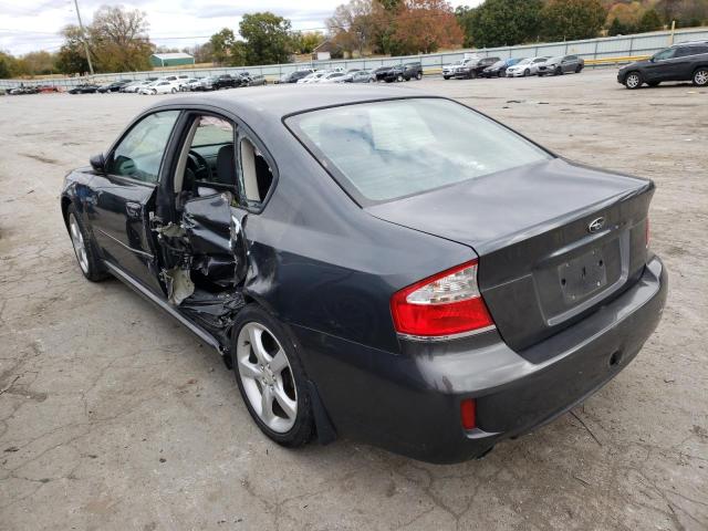 Photo 3 from auction – 2009 SUBARU LEGACY 2.5 with VIN 4S3BL616897226457