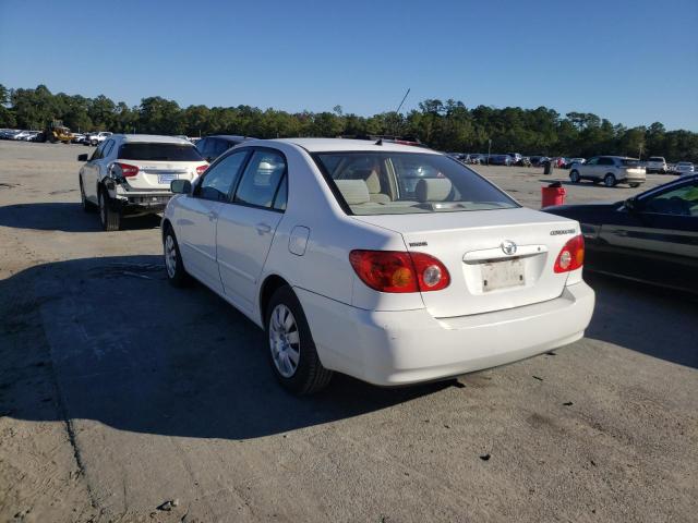 Photo 3 from auction – 2003 TOYOTA COROLLA CE with VIN JTDBR32E330010759