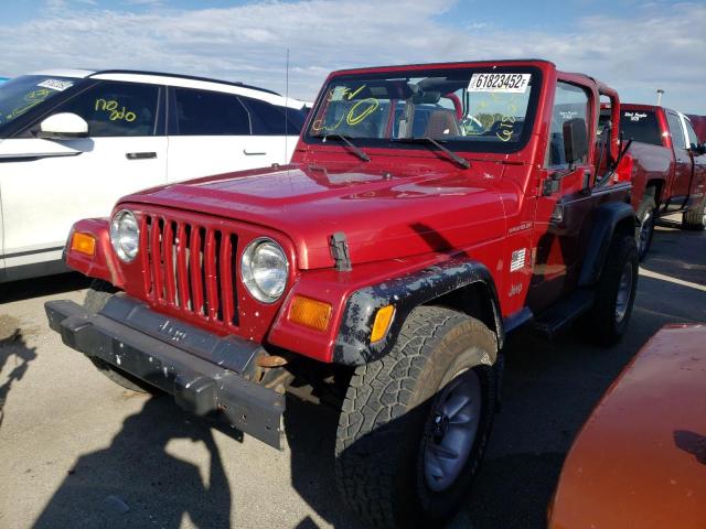 Photo 2 from auction – 1999 JEEP WRANGLER / with VIN 1J4FY29P8XP466320