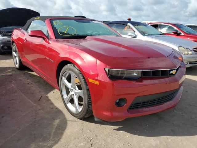 CHEVROLET CAMARO LT 2015 with VIN 2G1FF3D31F9103160 - Photo from auction
