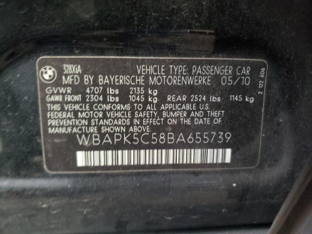 Photo 10 from auction – 2011 BMW 328 XI SUL with VIN WBAPK5C58BA655739
