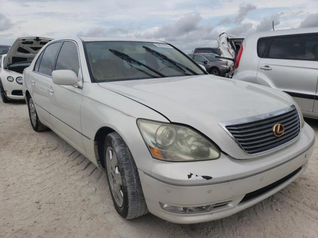 LEXUS LS 430 2005 with VIN JTHBN36F350178384 - Photo from auction