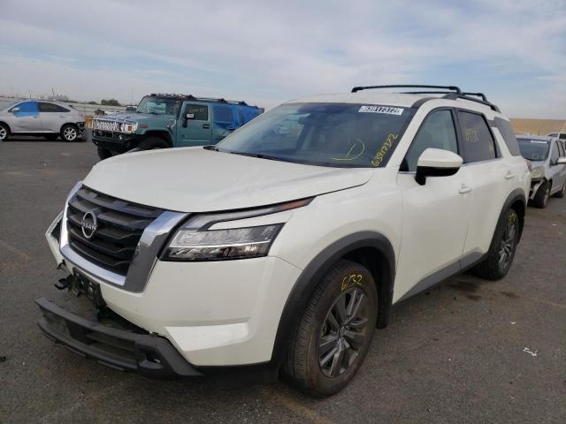 Photo 2 from auction – 2022 NISSAN PATHFINDER with VIN 5N1DR3BAXNC234498