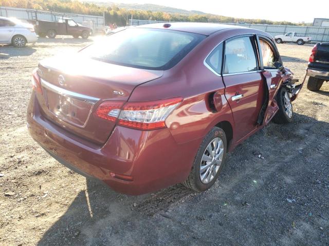 Photo 4 from auction – 2015 NISSAN SENTRA S with VIN 3N1AB7AP2FY249484