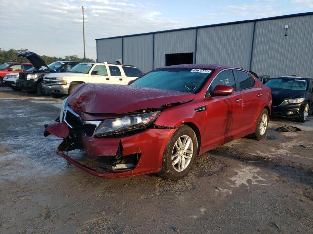 KIA OPTIMA LX 2013 with VIN 5XXGM4A70DG133304 - Photo from auction
