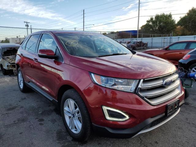 FORD EDGE SEL 2016 with VIN 2FMPK4J94GBC41044 - Photo from auction