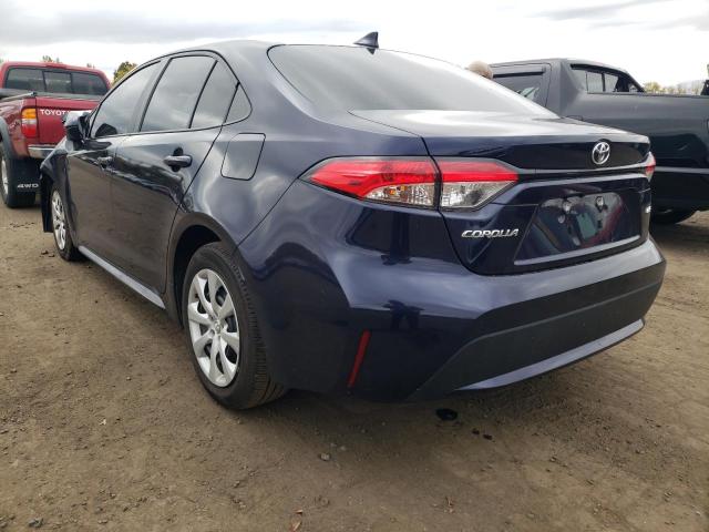 Photo 3 from auction – 2021 TOYOTA COROLLA LE with VIN 5YFEPMAE0MP187643