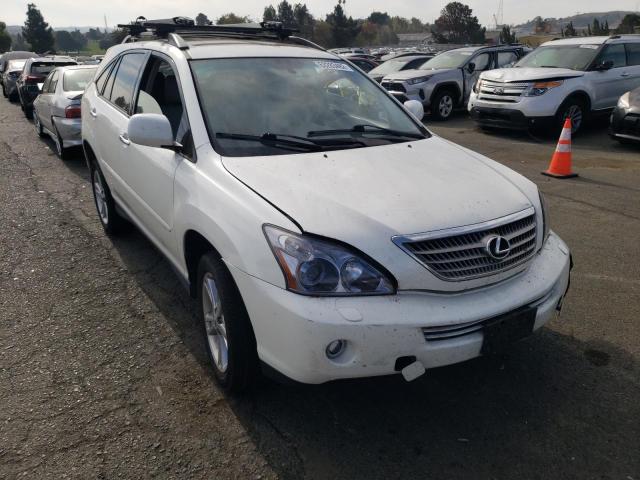 LEXUS RX 400H 2008 with VIN JTJHW31U082050446 - Photo from auction