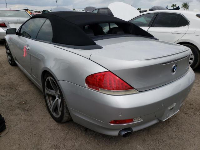 Photo 3 from auction – 2006 BMW 650 I with VIN WBAEK13476CN75673