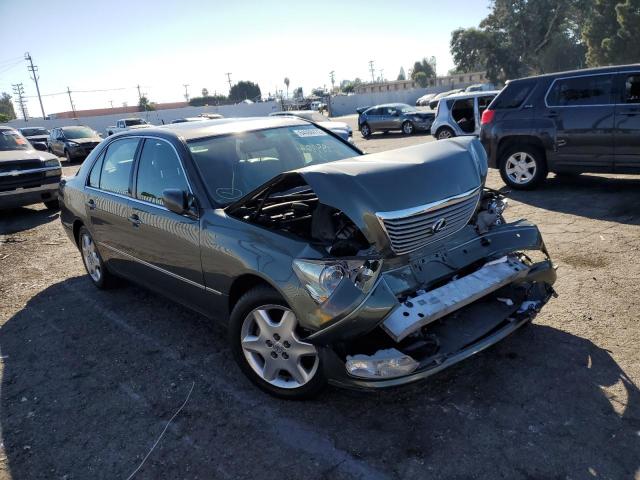 LEXUS LS 430 2004 with VIN JTHBN36F240155368 - Photo from auction