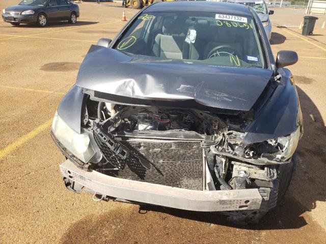 Photo 9 from auction – 2010 HONDA CIVIC LX with VIN 19XFA1F59AE080651