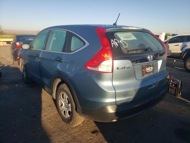 Photo 3 from auction – 2013 HONDA CR-V LX with VIN 2HKRM3H31DH522172
