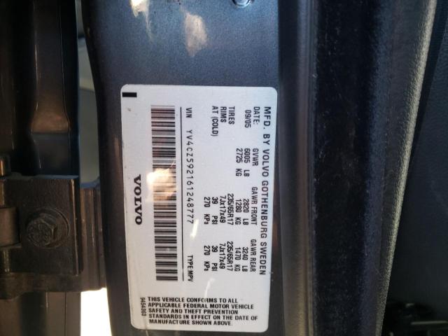 Photo 10 from auction – 2006 VOLVO XC90 with VIN YV4CZ592161248777