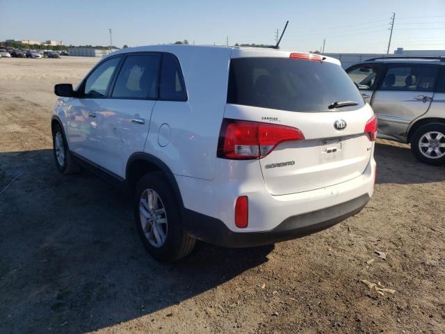 Photo 3 from auction – 2015 KIA SORENTO LX with VIN 5XYKT3A62FG642145